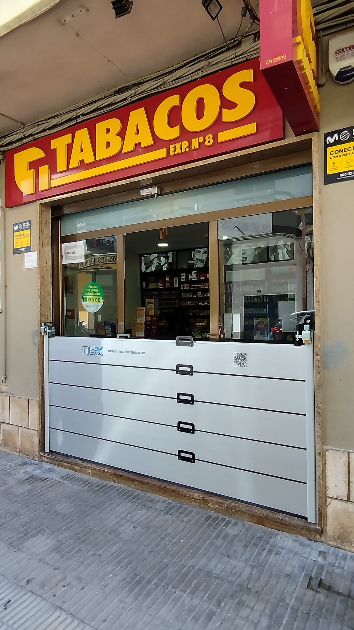 barrera 112 cm estanco de lado