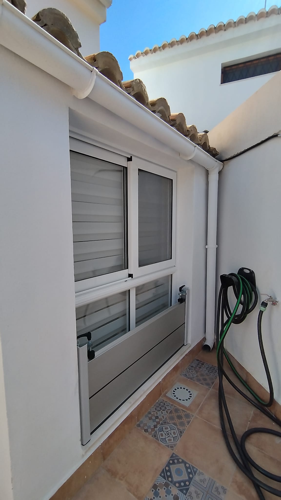 barrera 46 cm ventanal chalet