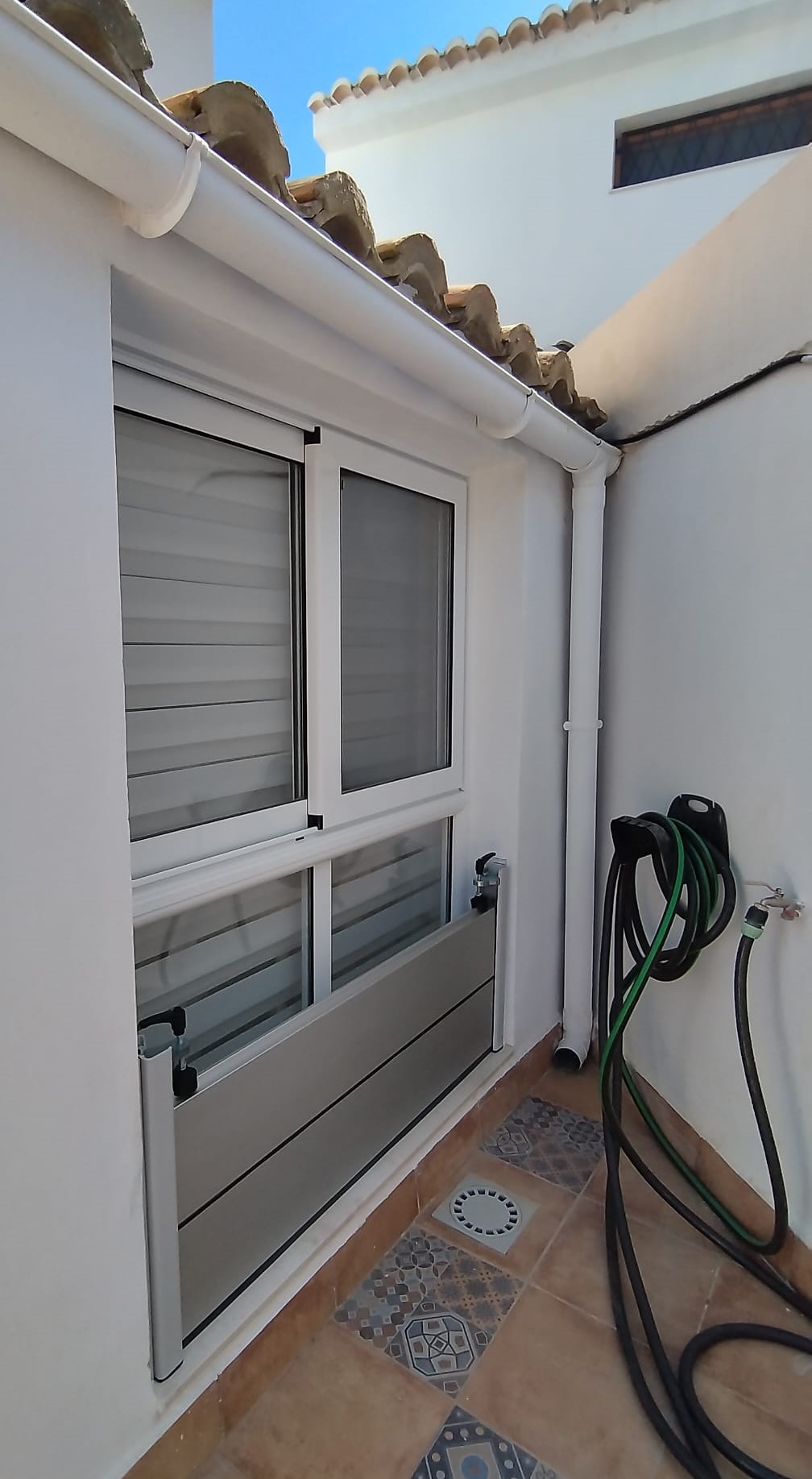 barrera 46 cm ventanal chalet