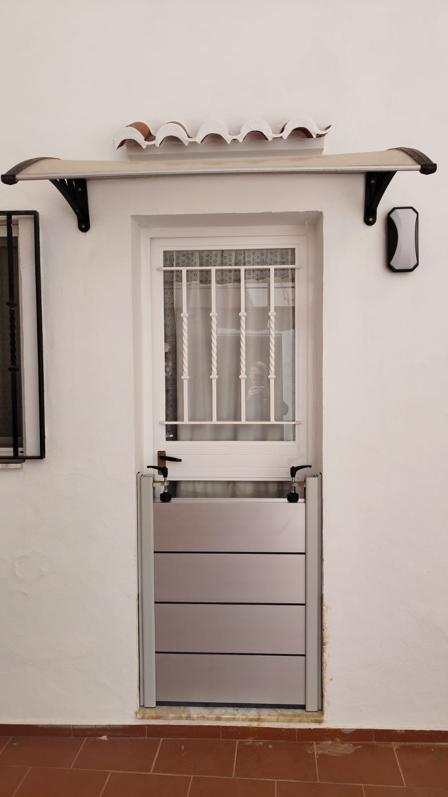 barrera patio 91 cm por fuera